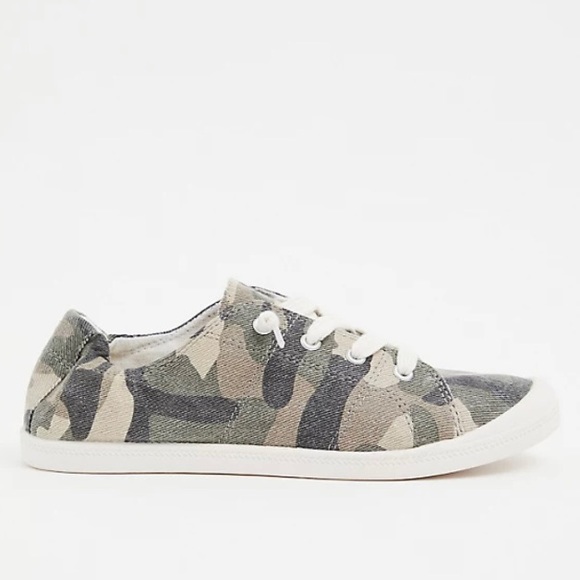 Torrid Women’s Riley Camo Ruched Slip On Sneaker - Picture 2 of 11